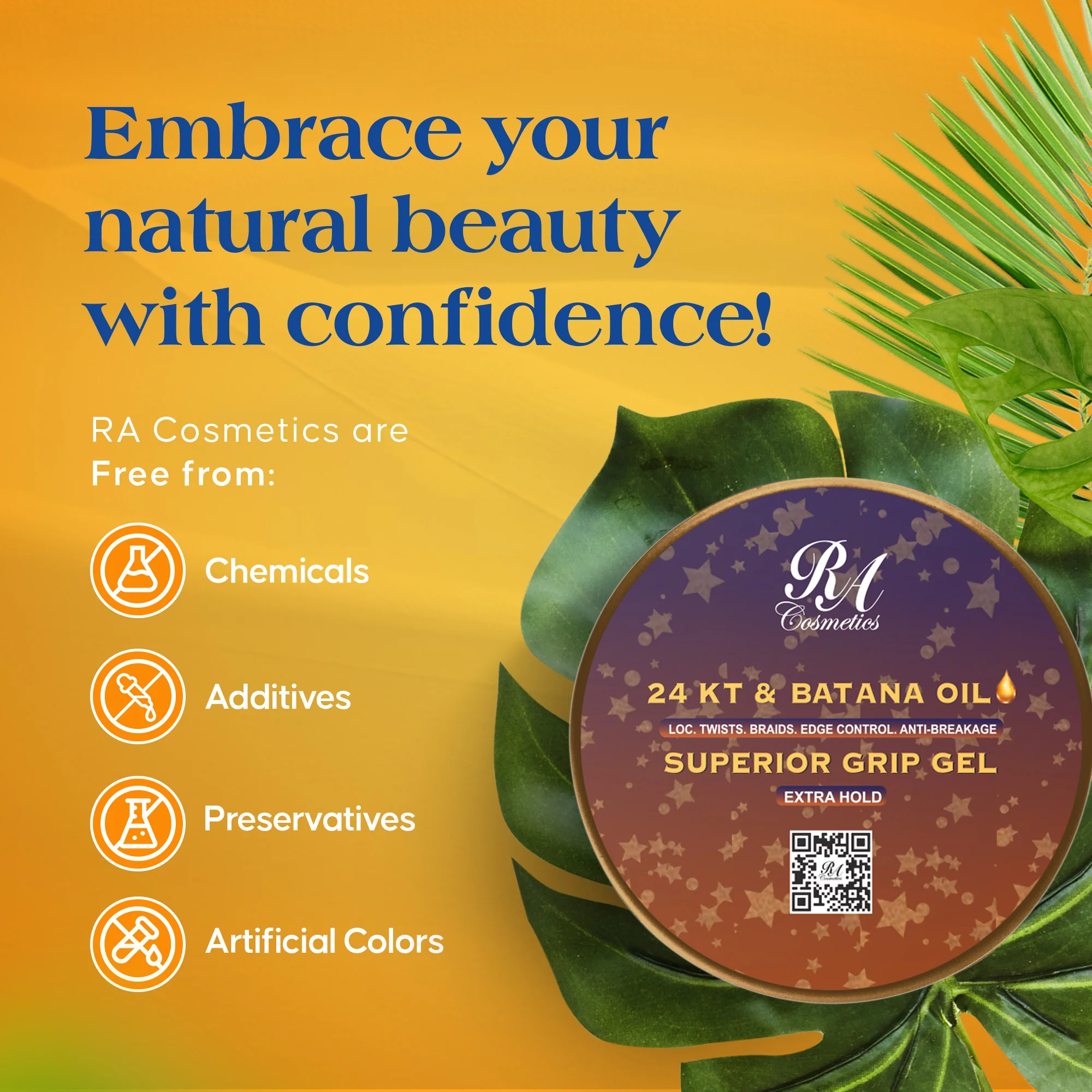 Batana Oil 24KT Gold Superior Grip Gel - Locs, Twist, Braids, Edge Control, Anti-Breakage - Image 7
