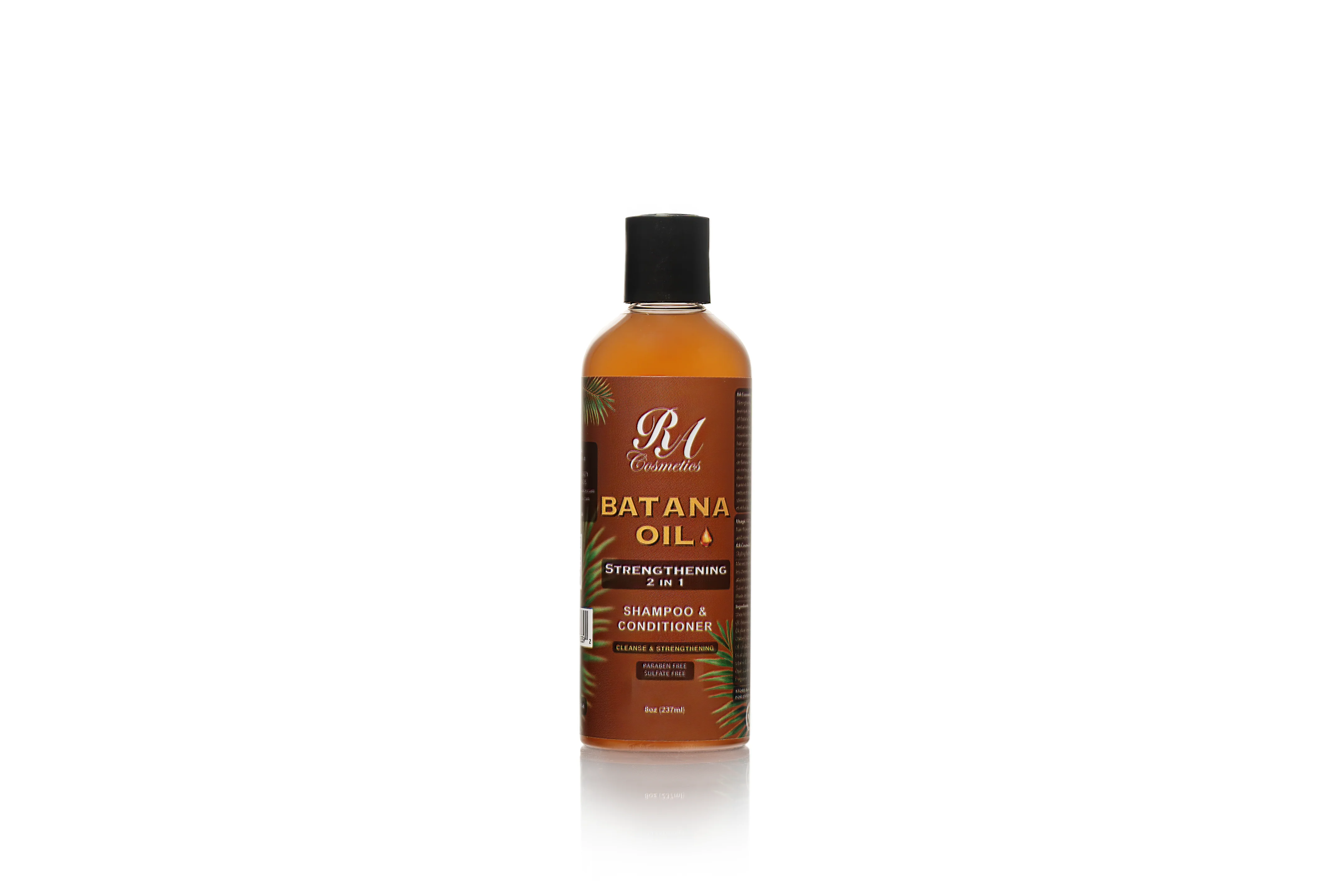 Batana Trio - Raw Batana Oil 4oz, 2 in 1 Shampoo/Conditioner, Leave In - Image 3
