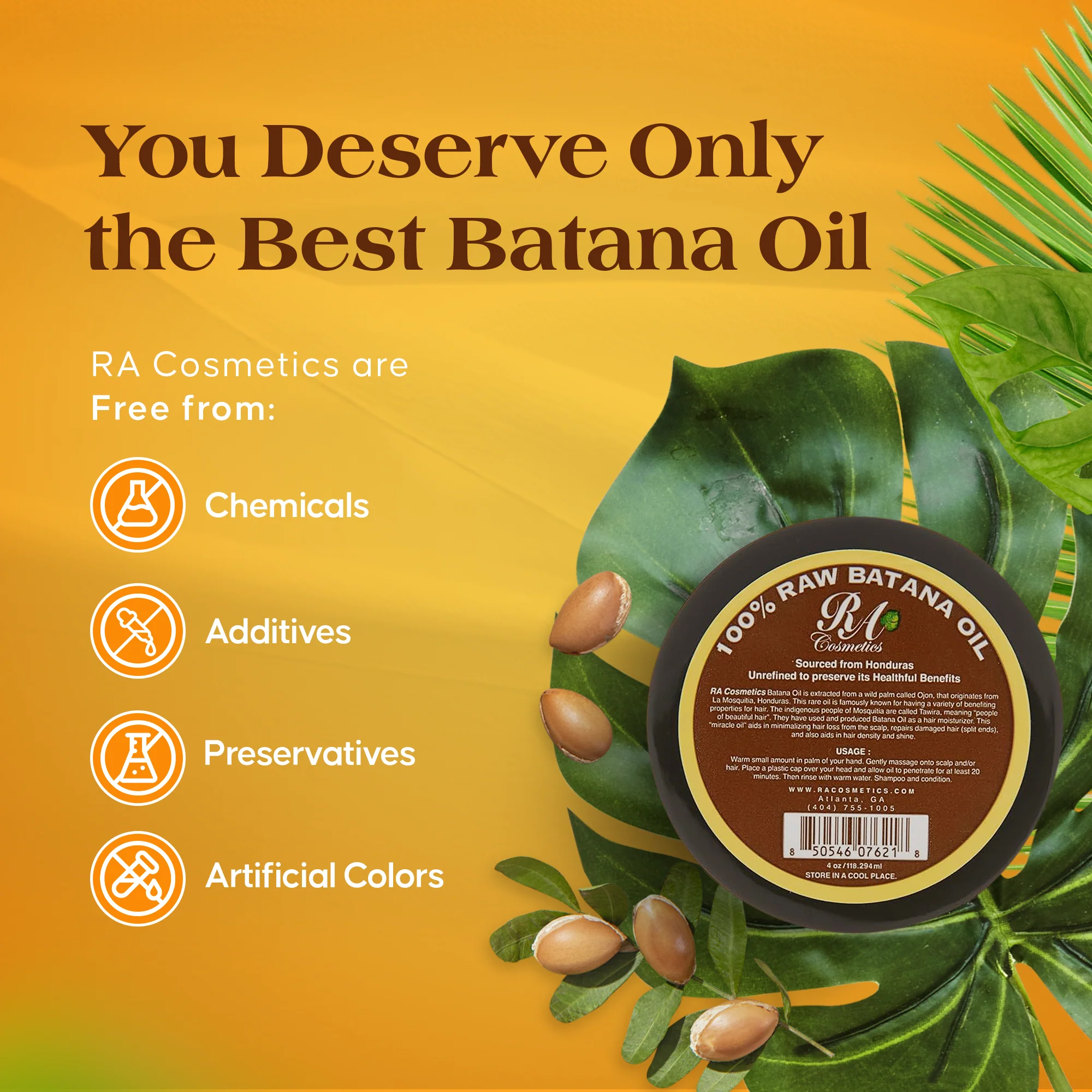 100% Raw Batana Oil for Hair Growth, Strength & Shine – Sourced from Honduras - Image 25