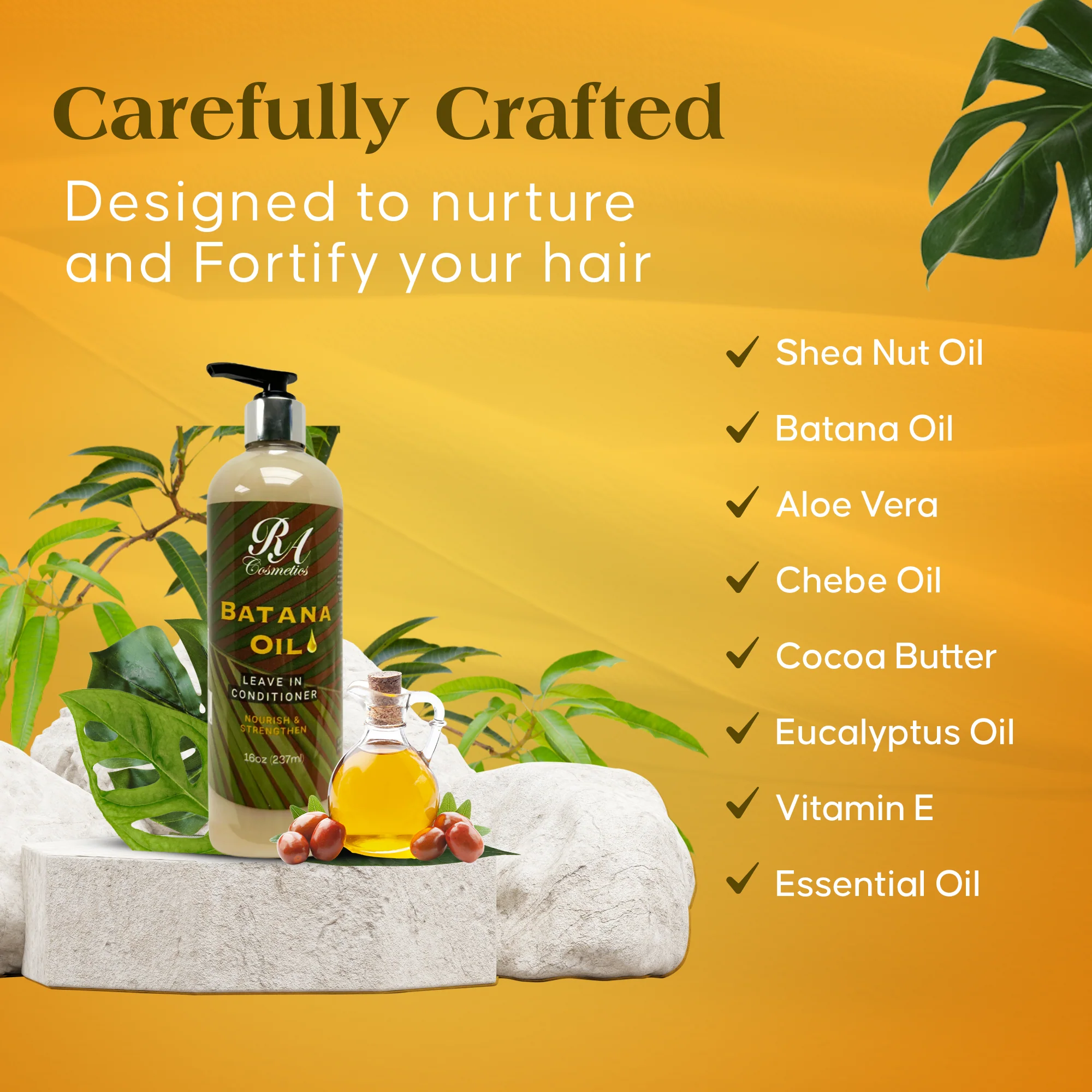 Batana Oil Leave In Conditioner - Image 3