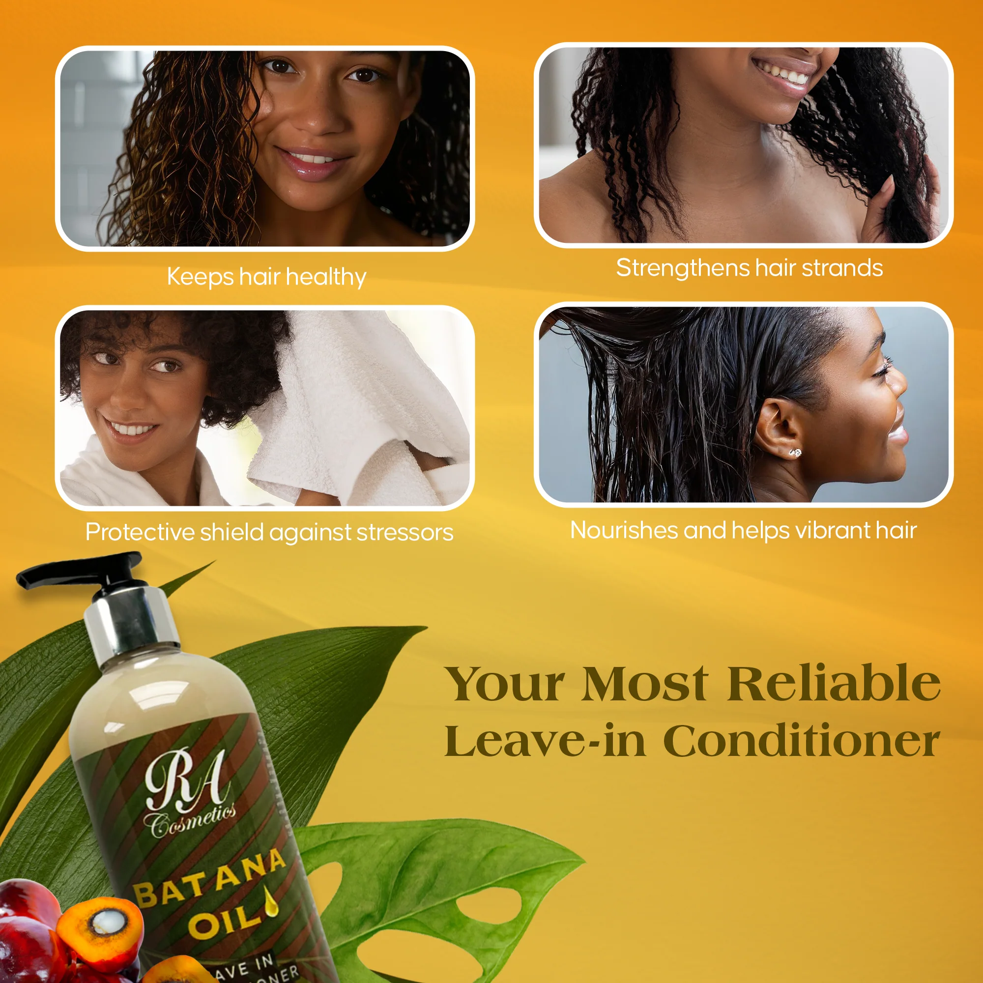 Batana Oil Leave In Conditioner - Image 4