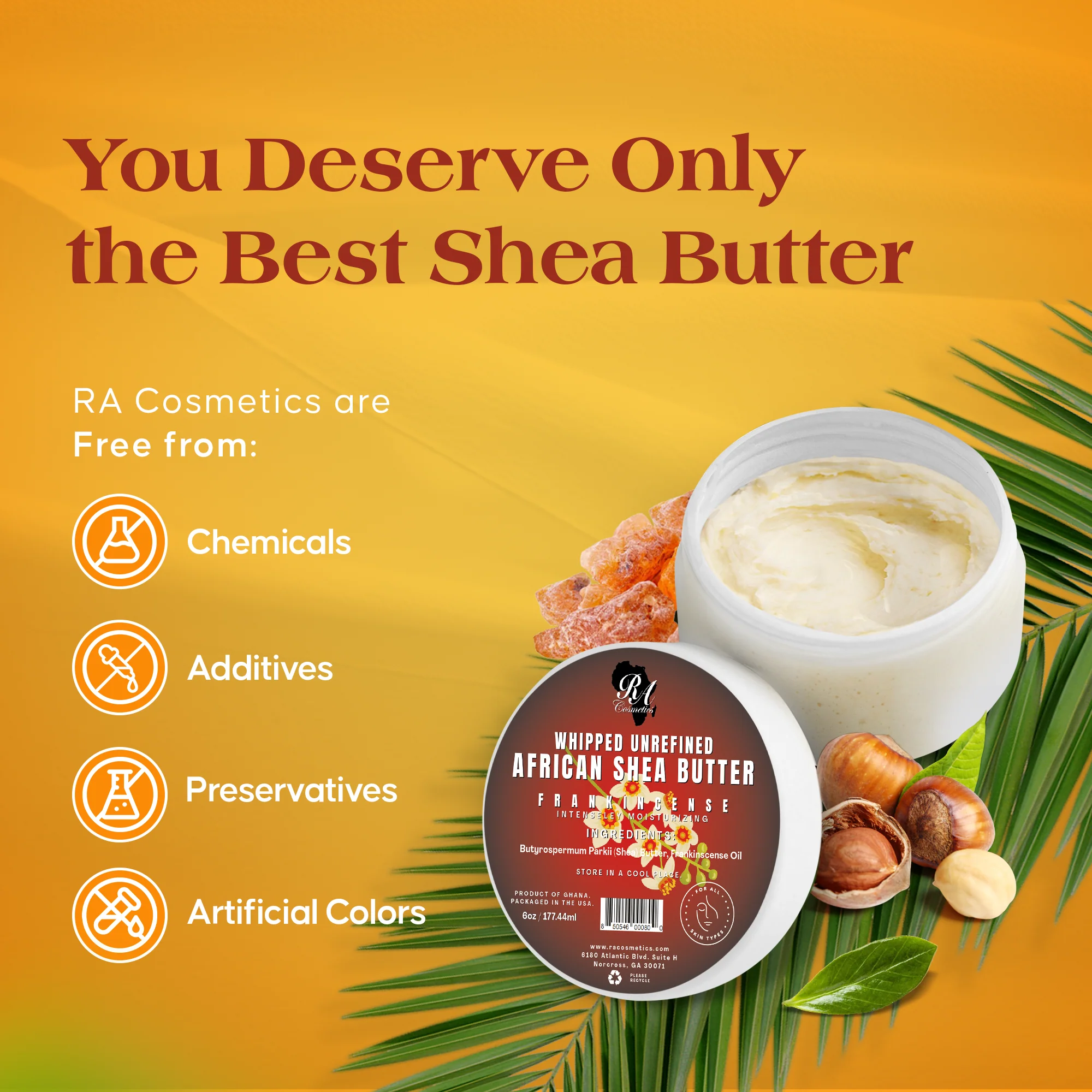 Whipped African Shea Butter w/ Frankincense - Image 7