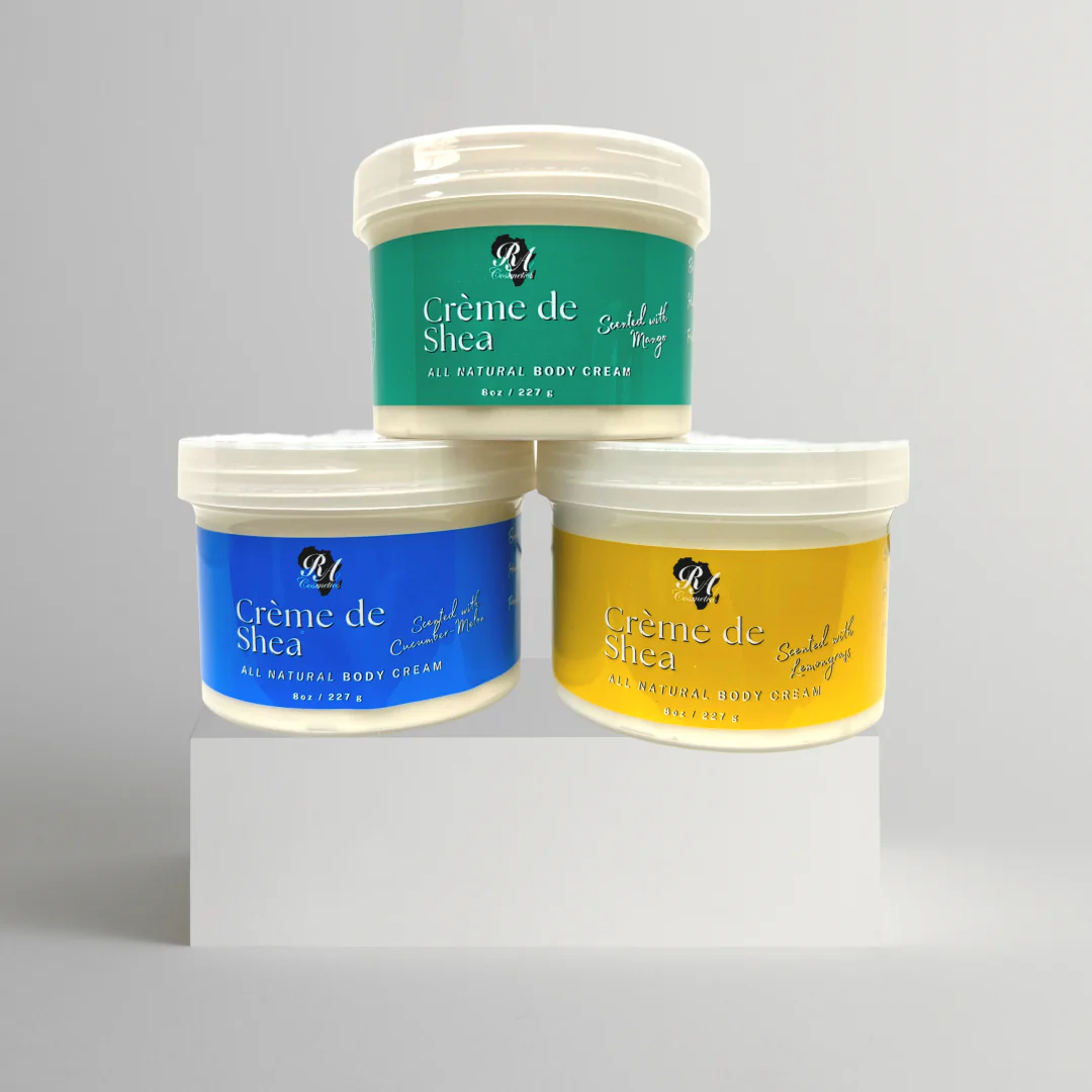 Crème de Shea Body Cream w/ Lemongrass - Image 3