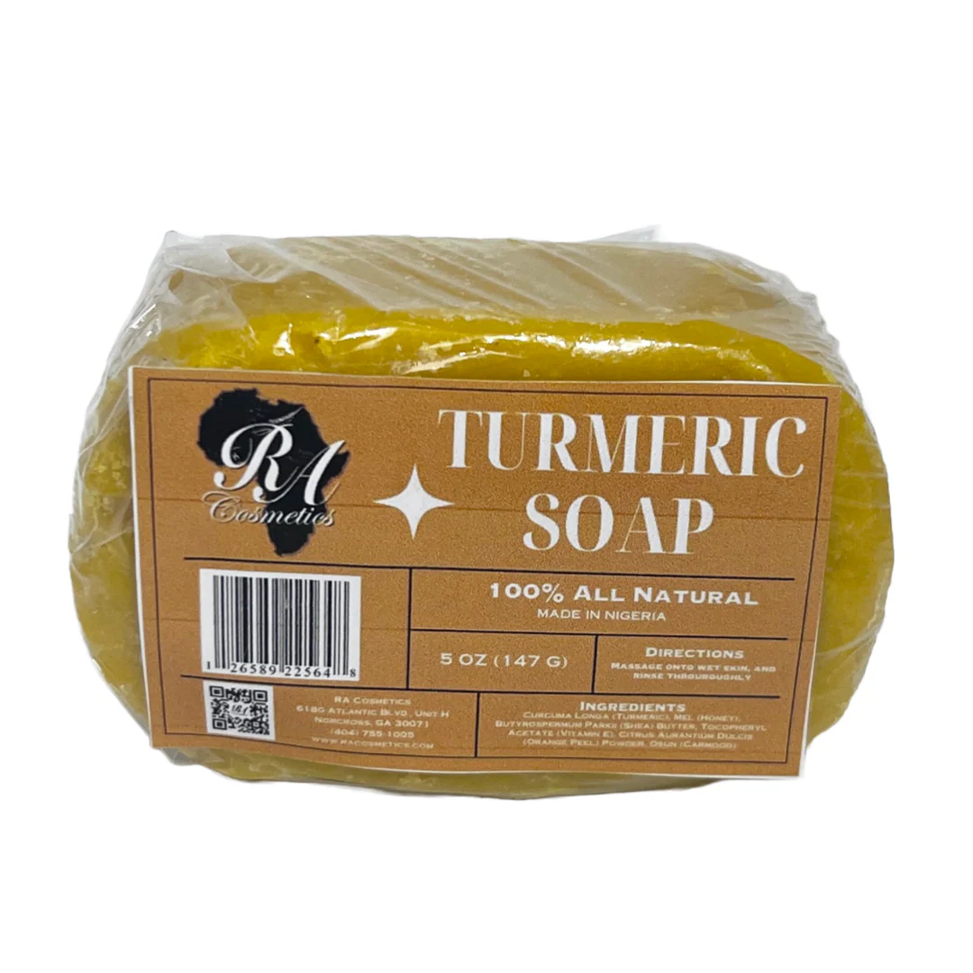 100% Natural Turmeric Soap Bar - Image 5