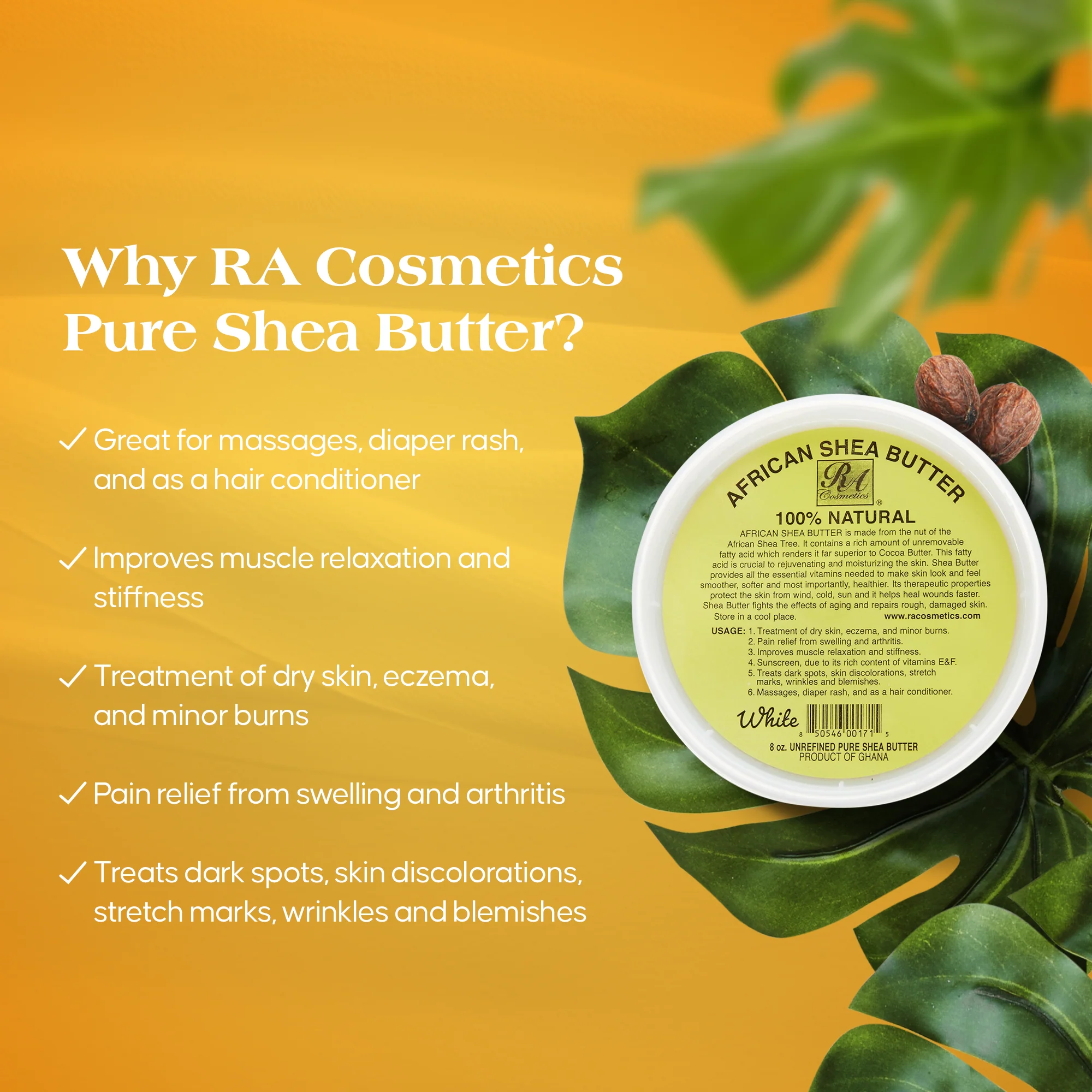 100% Natural African Shea Butter (Ivory) – Smooth & Unrefined - Image 10