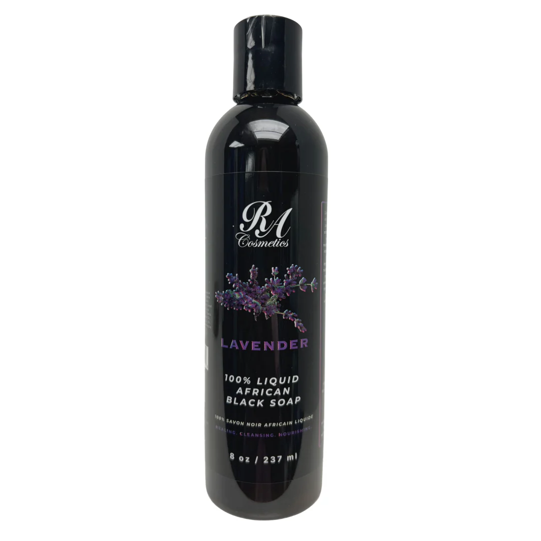 Liquid 100% African Black Soap w/ Lavender - Image 13