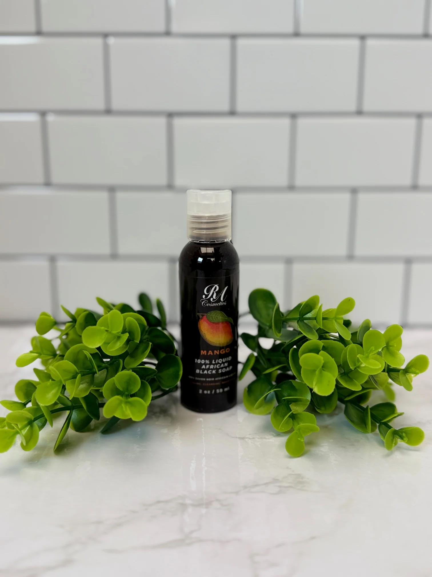 Liquid 100% African Black Soap w/ Mango - Image 8