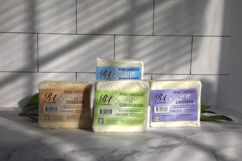 Pure Castille Soap Bar w/ Peppermint - Image 3