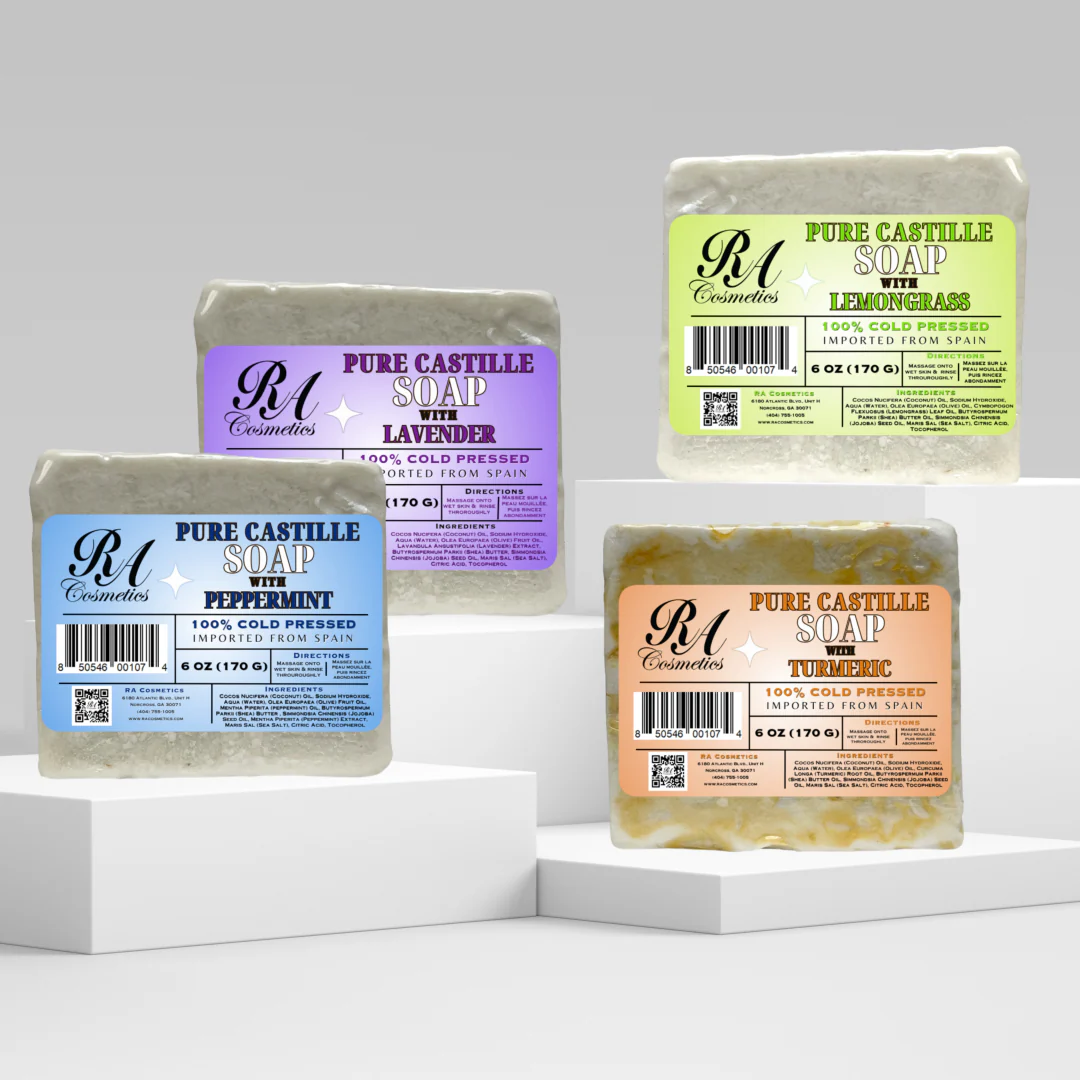 Pure Castille Soap Bar w/ Peppermint - Image 5