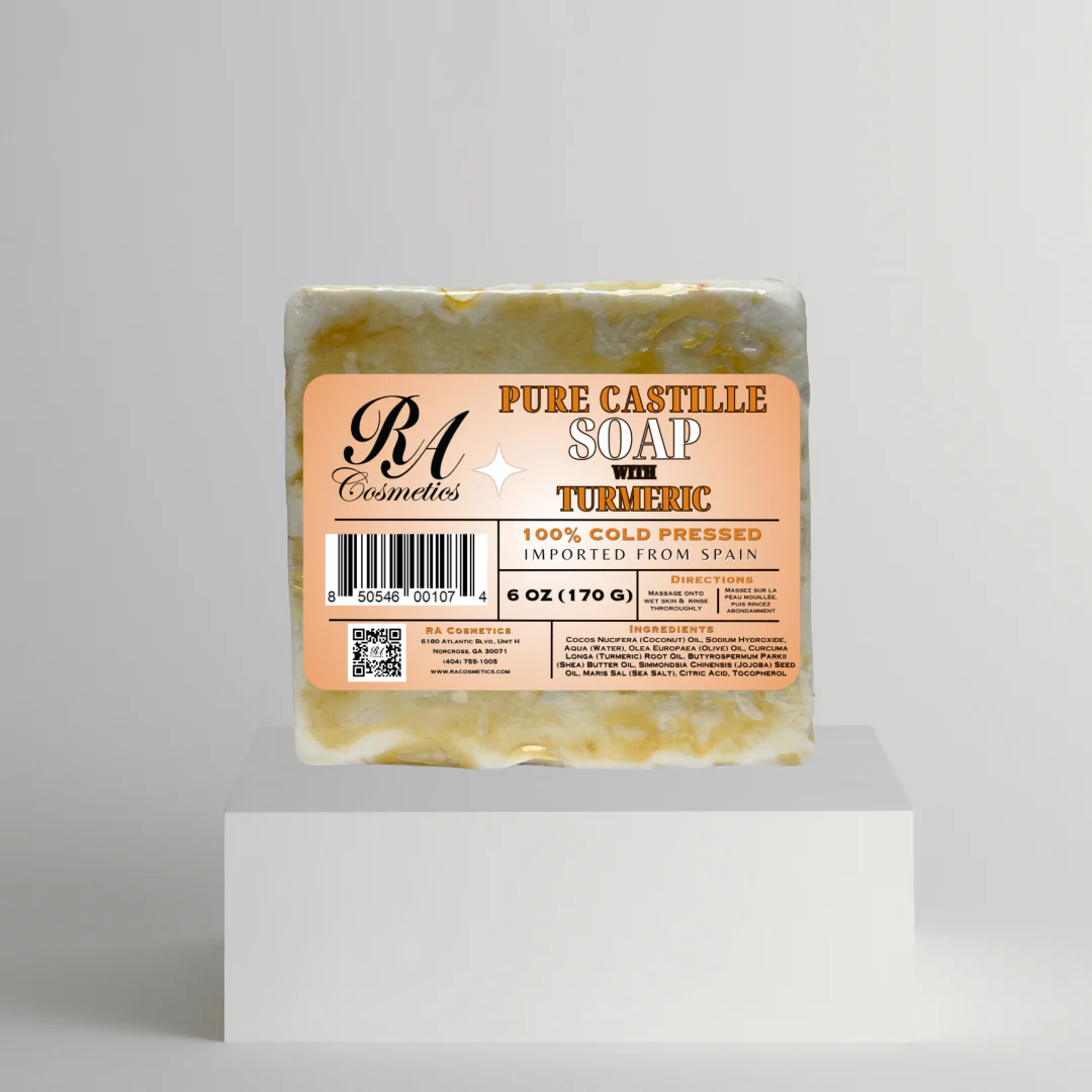 Pure Castille Soap Bar w/ Turmeric - Image 3