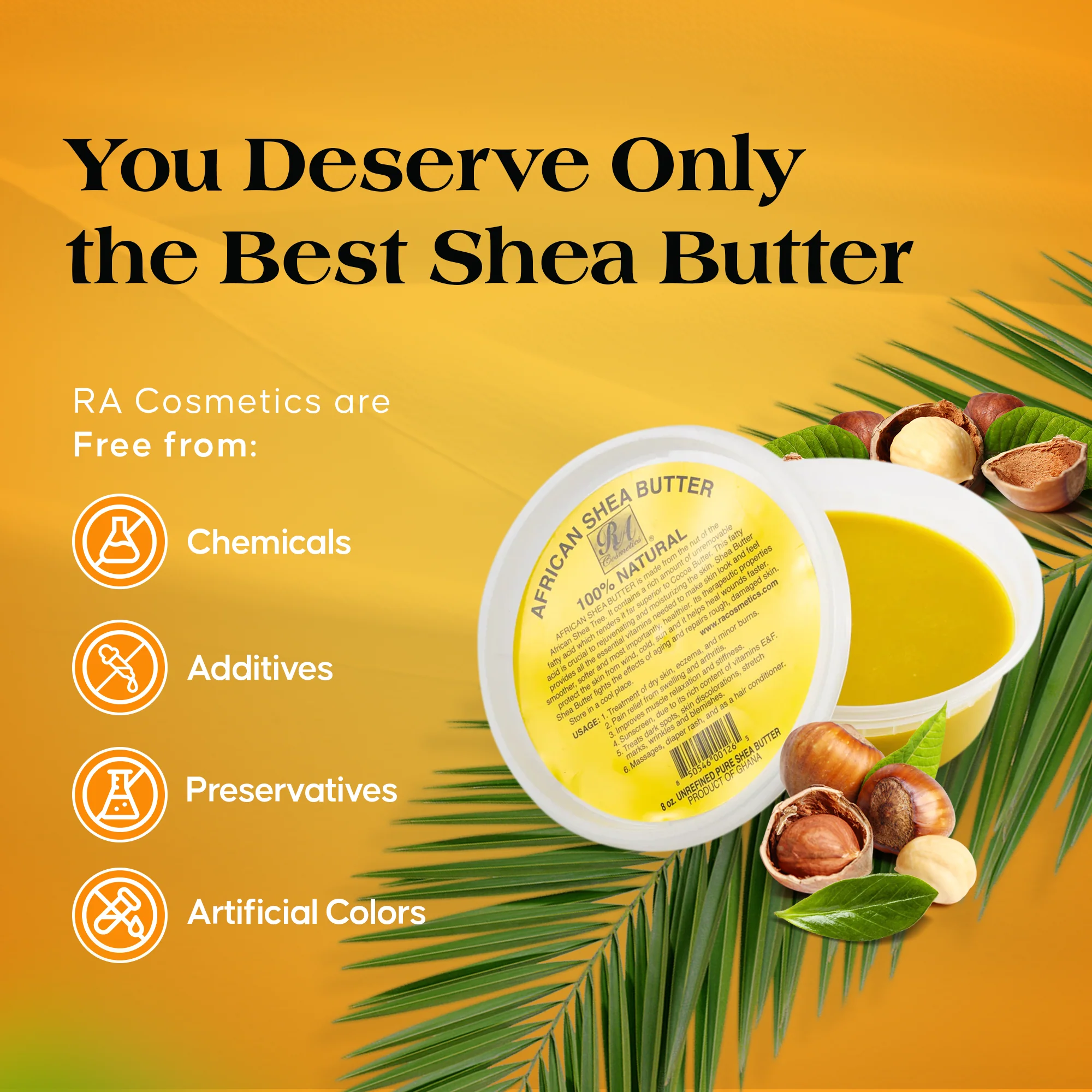 100% Natural African Shea Butter (Yellow) - Smooth & Unrefined - Image 10