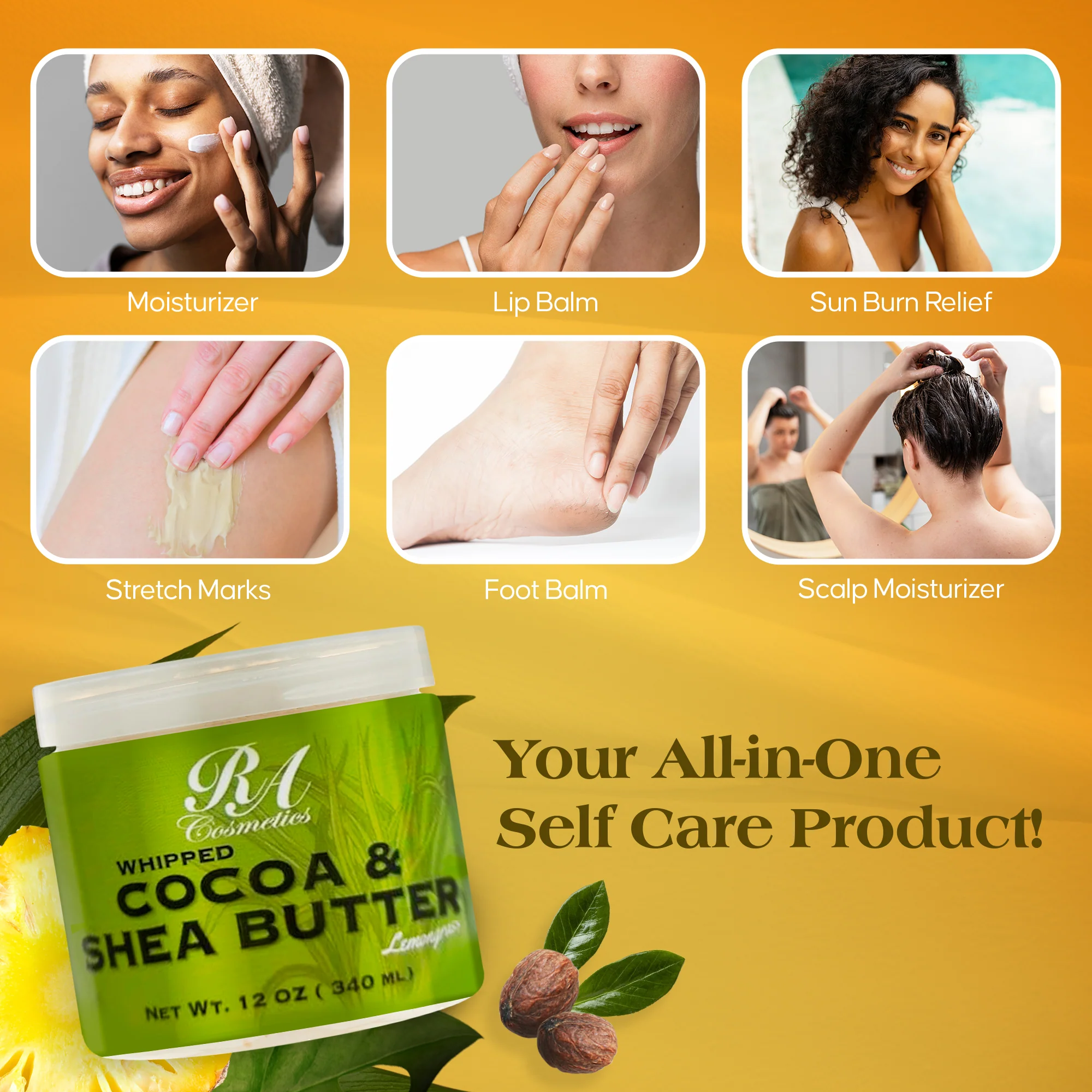 Whipped Cocoa & Shea Butter w/ Lemongrass - Image 8