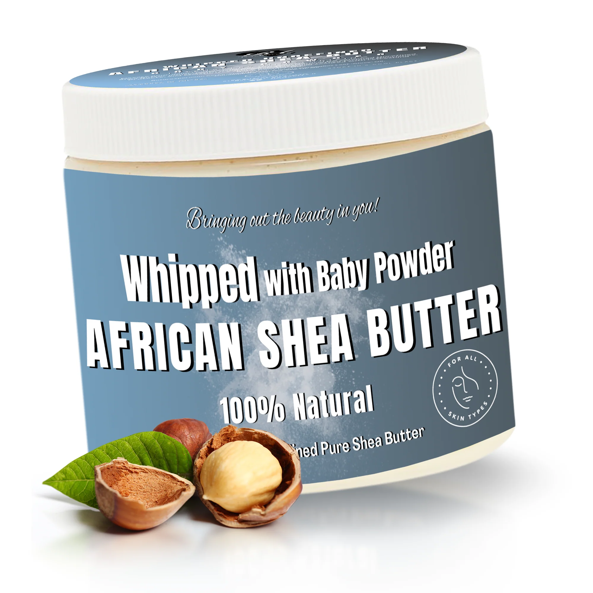 Whipped African Shea Butter w/ Baby Powder - Image 5