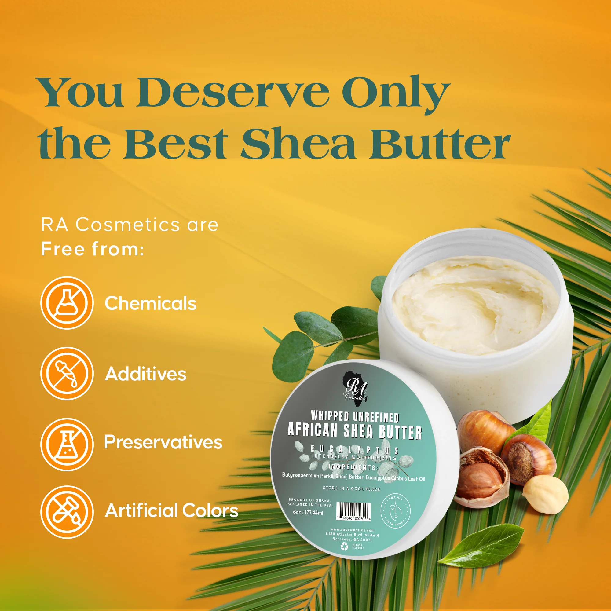 Whipped African Shea Butter w/ Eucalyptus - Image 14